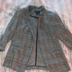 Black/white/gray blazer